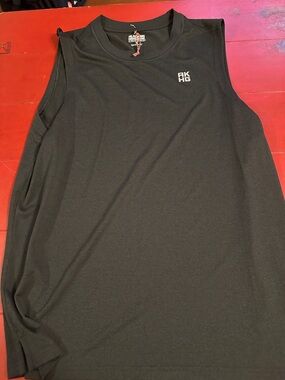 Men's Black Performance Muscle Tank medium Alaskan hard gear by Duluth trading